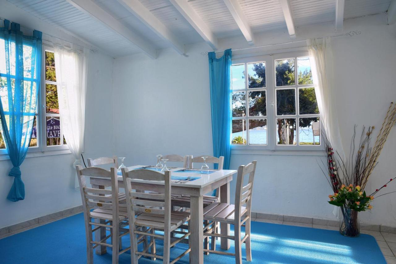 Villa Spiaggia Bianca Dafníla Kültér fotó