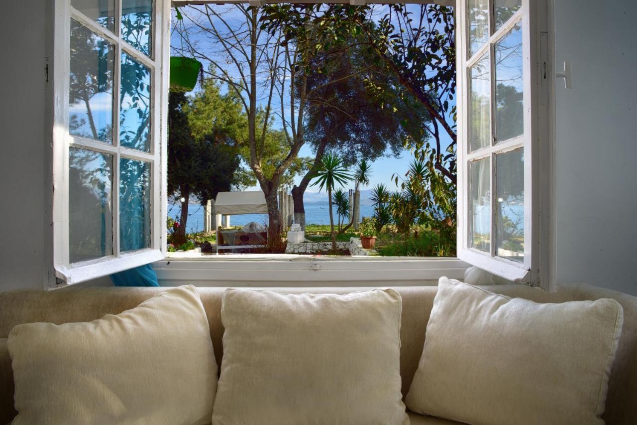 Villa Spiaggia Bianca Dafníla Kültér fotó